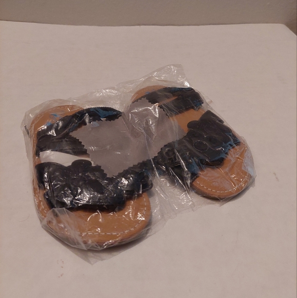 Tong You Yuan Lookatool Baby Girl Toddler Leather Flower Sandal Shoes (New) - Picture 2 of 8